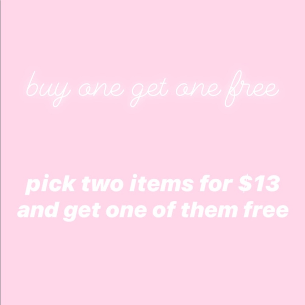 2 listings on my page for $13 get one of free